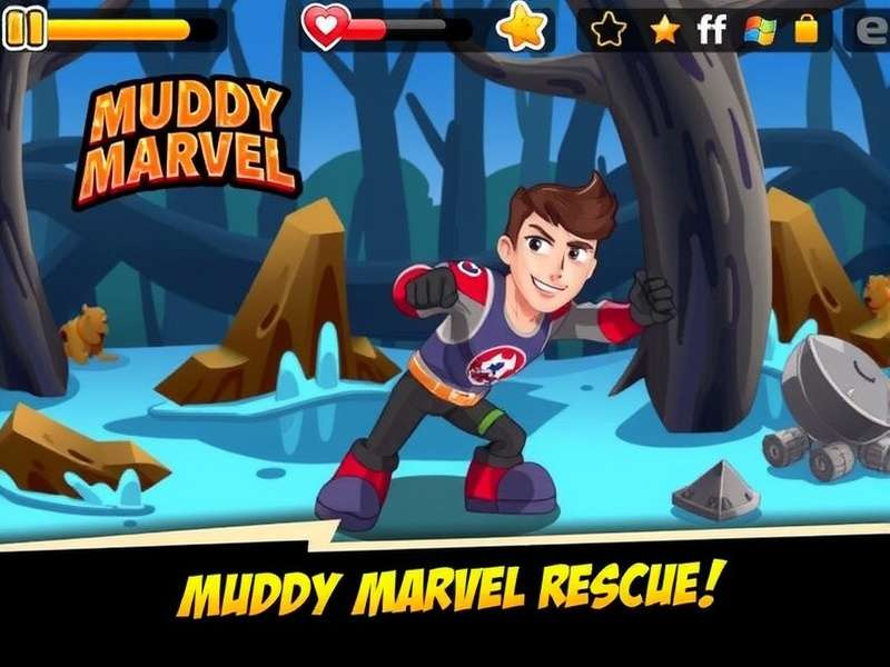 Muddy Marvel Rescue Game Hero Image