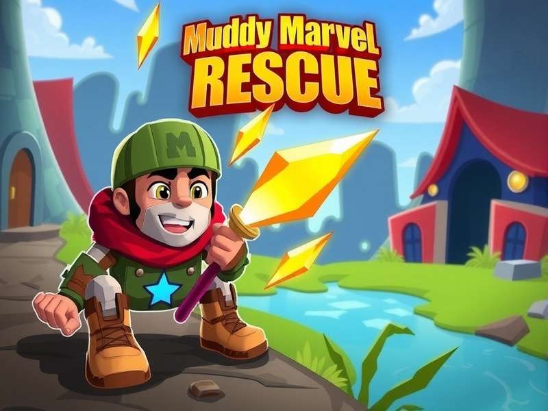 Muddy Marvel Rescue Gameplay Screenshot